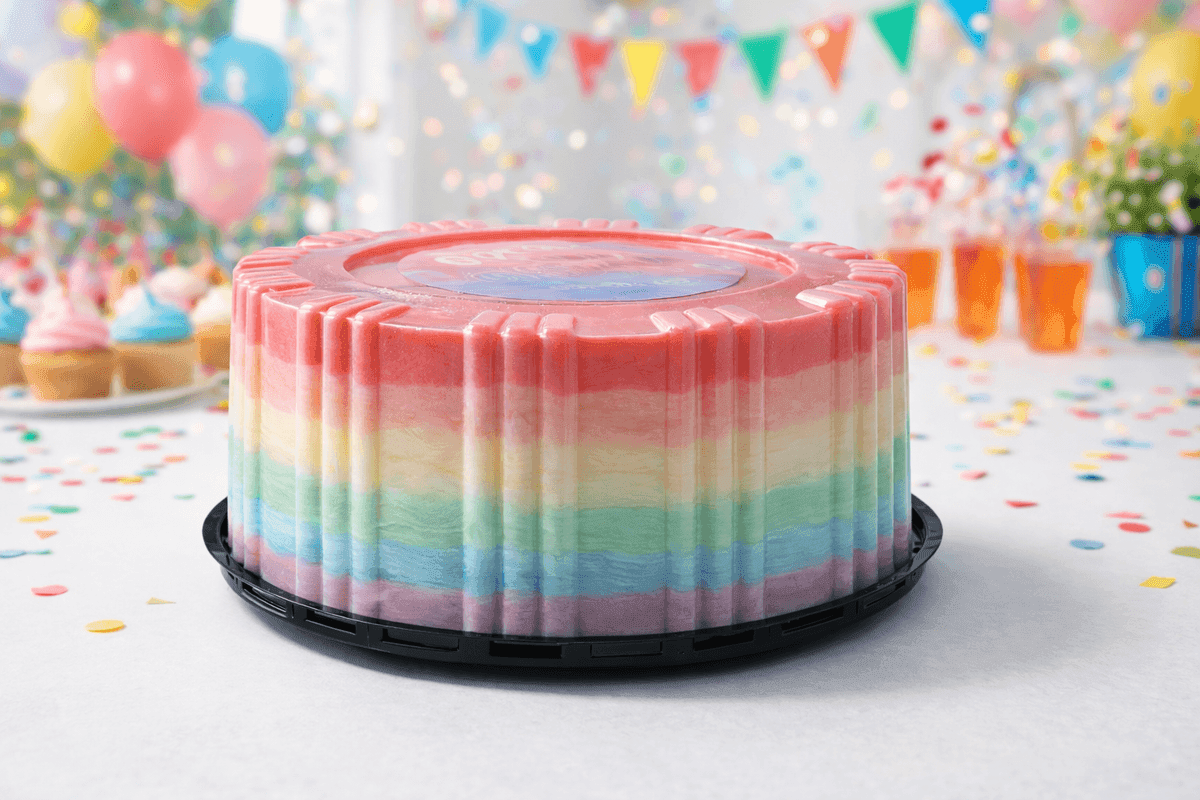 Colorful Cotton Candy cake