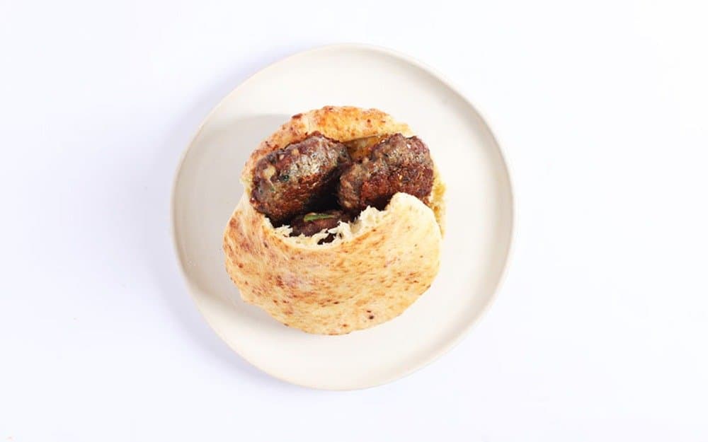 Kebab in pita