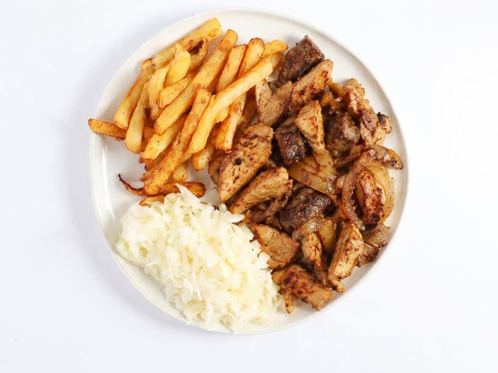 Shawarma plate