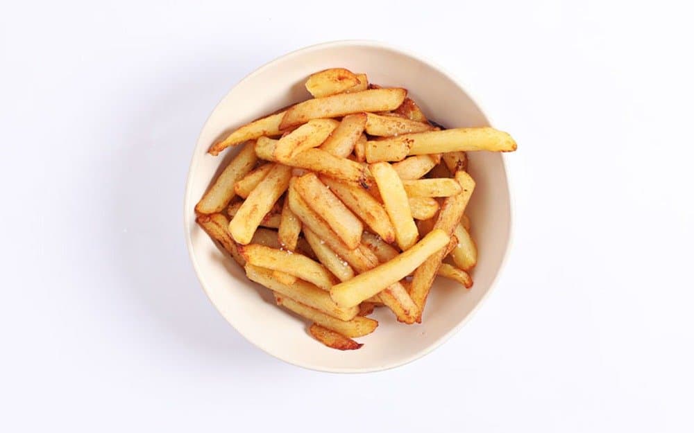 Large crispy fries