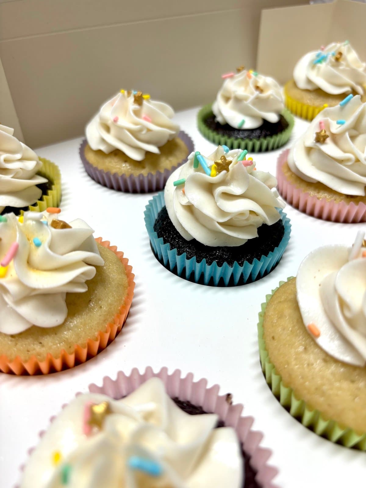 Confetti Cupcakes