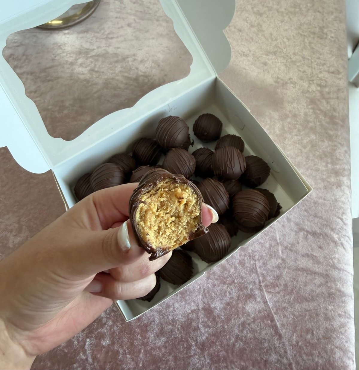 Peanut butter truffles balls