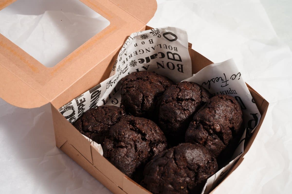 GF Jumbo Double Chocolate Cookies