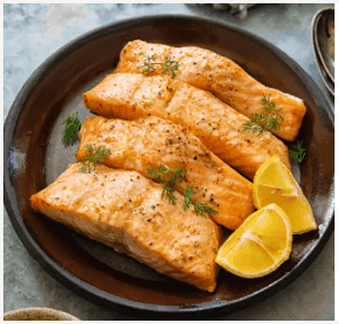 Grilled Lemon Salmon