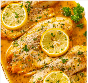 Lemon Garlic Tilapia with Hawaij