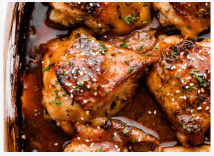 Honey Garlic Roasted Chicken