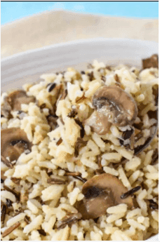 Mushroom Rice Pilaff