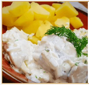 Cream Herring (Parve)