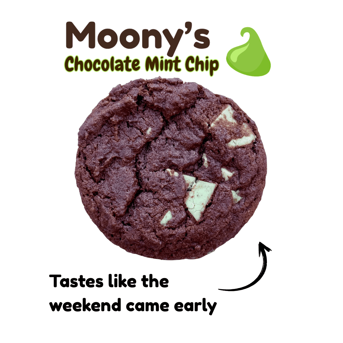 Moony's Chocolate Mint Chip - Dozen